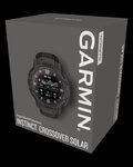 GARMIN relojes inteligentes - INSTINCT CROSSOVER SOLAR - antracita