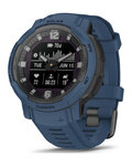 GARMIN relojes inteligentes - INSTINCT CROSSOVER SOLAR - azul