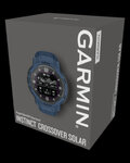 GARMIN relojes inteligentes - INSTINCT CROSSOVER SOLAR - azul