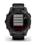 GARMIN relojes inteligentes - FENIX 7 PRO SAPPHIRE SOLA - negro