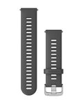 GARMIN tanga - QUICK RELEASE 22 MM - gris/plateado
