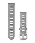 GARMIN tanga - QUICK RELEASE 18 MM - gris/plateado