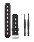 GARMIN tanga - FORERUNNER® 230 / 235 / 630 ND - negro/rojo