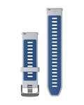 GARMIN tanga - QUICK RELEASE 22 MM - blanco/azul