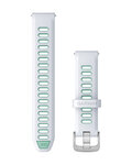 GARMIN tanga - QUICK RELEASE 18 MM - blanco/verde claro