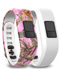 GARMIN juego de pulseras - PINKCAMO/WHITE - rosa/blanco