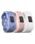 GARMIN juego de pulseras - STYLE COLLECTION - púrpura/rosa/blanco