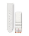 GARMIN tanga - QUICK RELEASE 20 MM 18K ROSE GOLD PVD - blanco