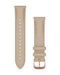 GARMIN tanga - QUICK RELEASE 20 MM18K ROSE GOLD PVD - beige