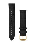 GARMIN tanga - QUICK RELEASE 20 MM 24K GOLD PVD - negro/dorado