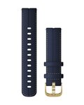 GARMIN tanga - QUICK RELEASE 18 MM - dorado/azul