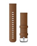 GARMIN tanga - QUICK RELEASE 22 MM - marrón/plateado