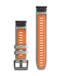 GARMIN tanga - QUICKFIT 22 - gris/naranja