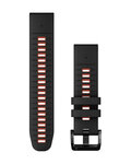 GARMIN tanga - QUICKFIT 22 - negro/rojo