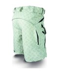 HAVEN pantalones cortos sin tirantes - CUBES - verde