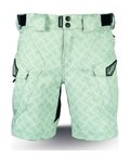 HAVEN pantalones cortos sin tirantes - CUBES - verde