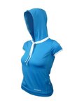 HAVEN Camiseta de manga corta - CASSIOPEA - blanco/azul