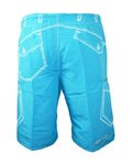 HAVEN pantalones cortos sin tirantes - COMPETITOR - azul/blanco