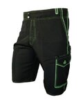 HAVEN pantalones cortos sin tirantes - COMPETITOR - negro/verde
