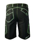 HAVEN pantalones cortos sin tirantes - COMPETITOR - negro/verde