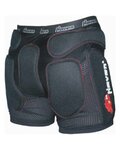 HAVEN pantalones cortos con protectores - FLEX GUARD - gris/negro