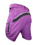 HAVEN pantalones cortos sin tirantes - NAVAHO - púrpura