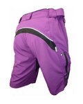HAVEN pantalones cortos sin tirantes - NAVAHO - púrpura