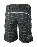 HAVEN pantalones cortos sin tirantes - CUBES II - negro/gris
