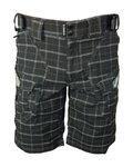 HAVEN pantalones cortos sin tirantes - CUBES II - negro/gris