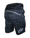 HAVEN pantalones cortos sin tirantes - CUBES II - negro/verde