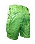 HAVEN pantalones cortos sin tirantes - CUBES II - verde