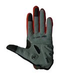 HAVEN guantes de dedos largos - DEMO LONG - negro/rojo