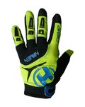 HAVEN guantes de dedos largos - DEMO LONG - verde/azul