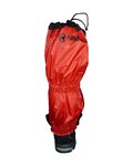 HAVEN calentadores - ICEBRAKER BLACK - rojo