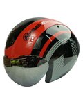 HAVEN casco - 3T SHOT - rojo/negro