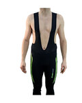 HAVEN pantalones largos con tirantes - ISOLEERA - negro/verde