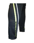 HAVEN pantalones largos con tirantes - ISOLEERA - negro/verde