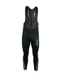 HAVEN pantalones largos con tirantes - ISOLEERA - negro