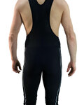 HAVEN pantalones largos con tirantes - ISOLEERA - negro