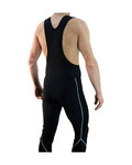 HAVEN pantalones largos con tirantes - ISOLEERA - negro