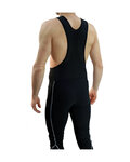HAVEN pantalones largos con tirantes - ISOLEERA - negro