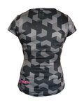 HAVEN jersey de manga corta - PEARL NEO SHORT - negro/rosa