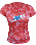 HAVEN jersey de manga corta - PEARL NEO SHORT - rosa/azul