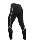 HAVEN pantalones largos sin tirantes - ISOLEERA - negro/verde