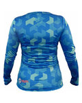 HAVEN maillot de verano de manga larga - PEARL NEO LONG - azul/rosa