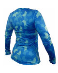 HAVEN maillot de verano de manga larga - PEARL NEO LONG - azul/rosa