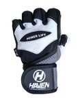 HAVEN guantes de dedos cortos - POWER LIFT - negro