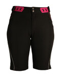HAVEN pantalones cortos sin tirantes - SINGLETRAIL WMS - negro/rosa