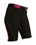 HAVEN pantalones cortos sin tirantes - SINGLETRAIL WMS - negro/rosa