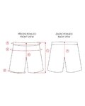 HAVEN pantalones cortos sin tirantes - SINGLETRAIL WMS - negro/rosa